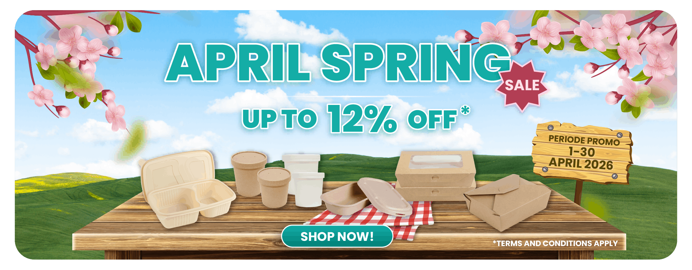 Promo Packaing makanan virtuspack April 2026